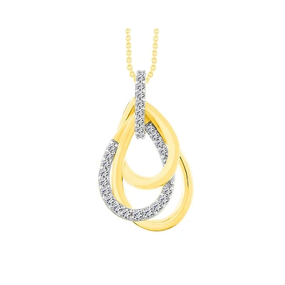 PENDENTIF EN OR JAUNE 10K
