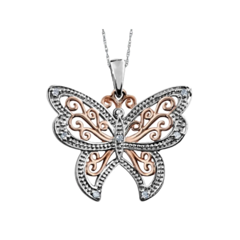 PENDENTIF EN OR 2 TONS 10K