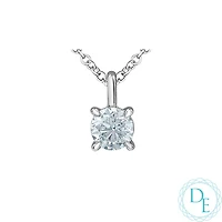 PENDANT IN 14K WHITE GOLD