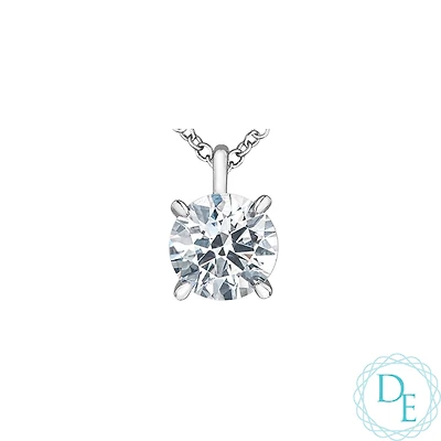14K WHITE GOLD PENDANT