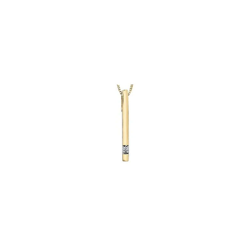 2-TONE 10K GOLD PENDANT