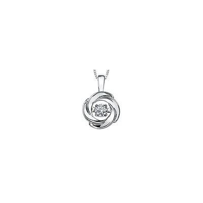 10K GOLD PENDANT WITH DIAMOND.