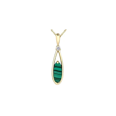 10K YELLOW GOLD PENDANT