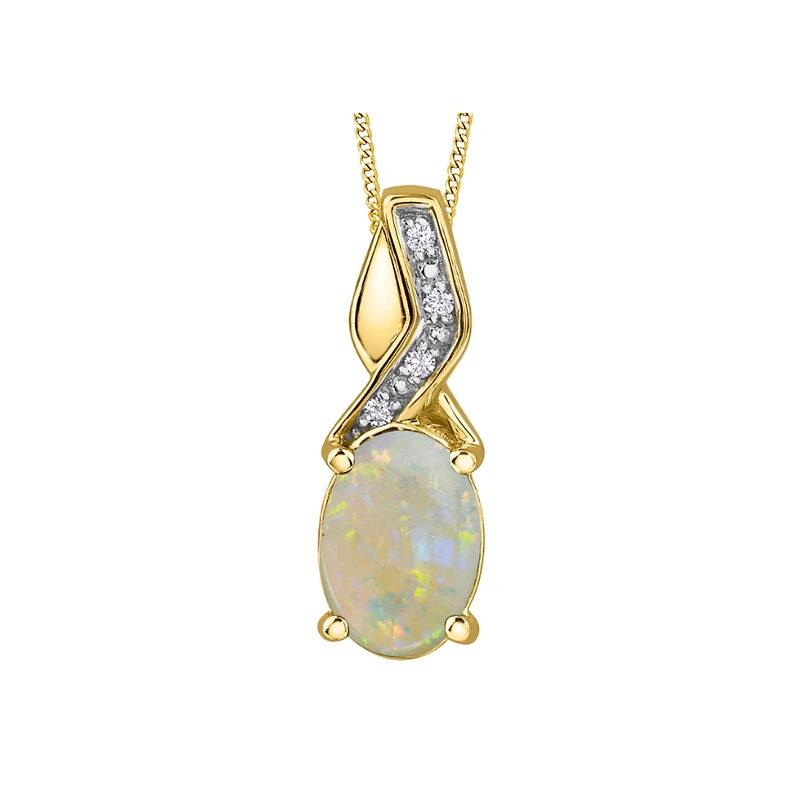 10K YELLOW GOLD PENDANT
