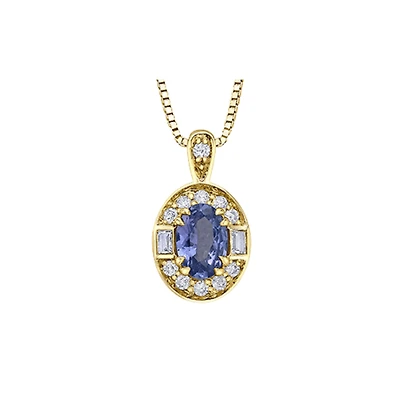PENDENTIF OR JAUNE 10K