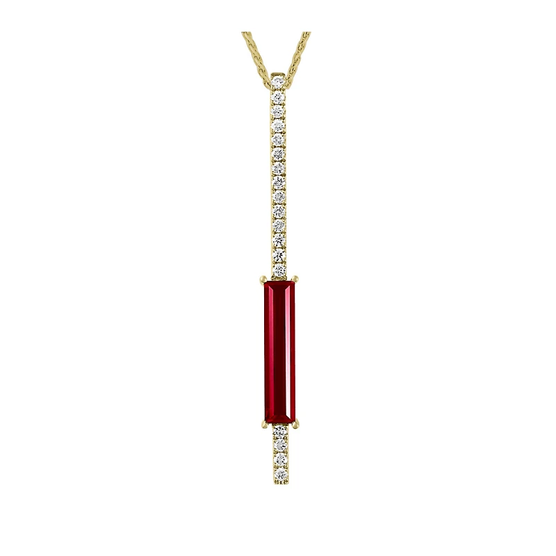 14K YELLOW GOLD PENDANT