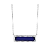14K WHITE GOLD NECKLACE