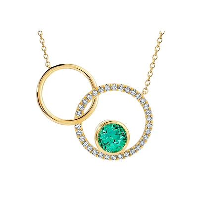 COLLIER OR JAUNE 14K