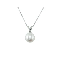 14K WHITE GOLD PENDANT