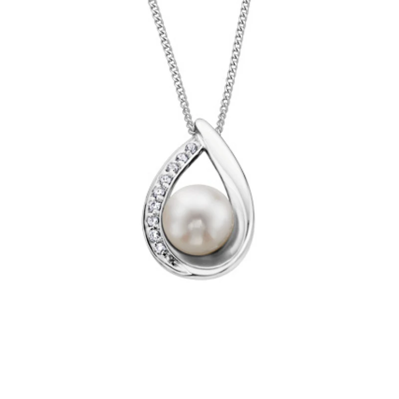10K WHITE GOLD PENDANT
