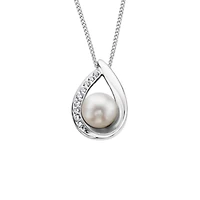10K WHITE GOLD PENDANT