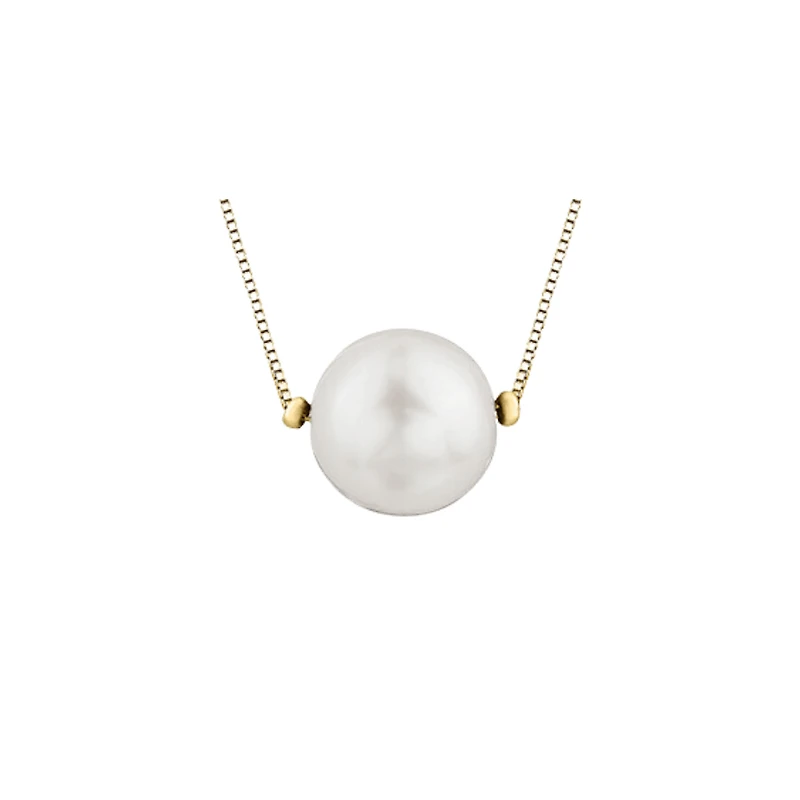 PENDENTIF EN OR 10K AVEC PERLE
