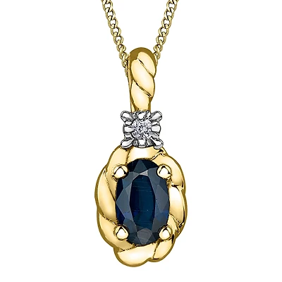PENDENTIF OR JAUNE 10K