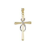 PENDENTIF OR 2 TONS 10K