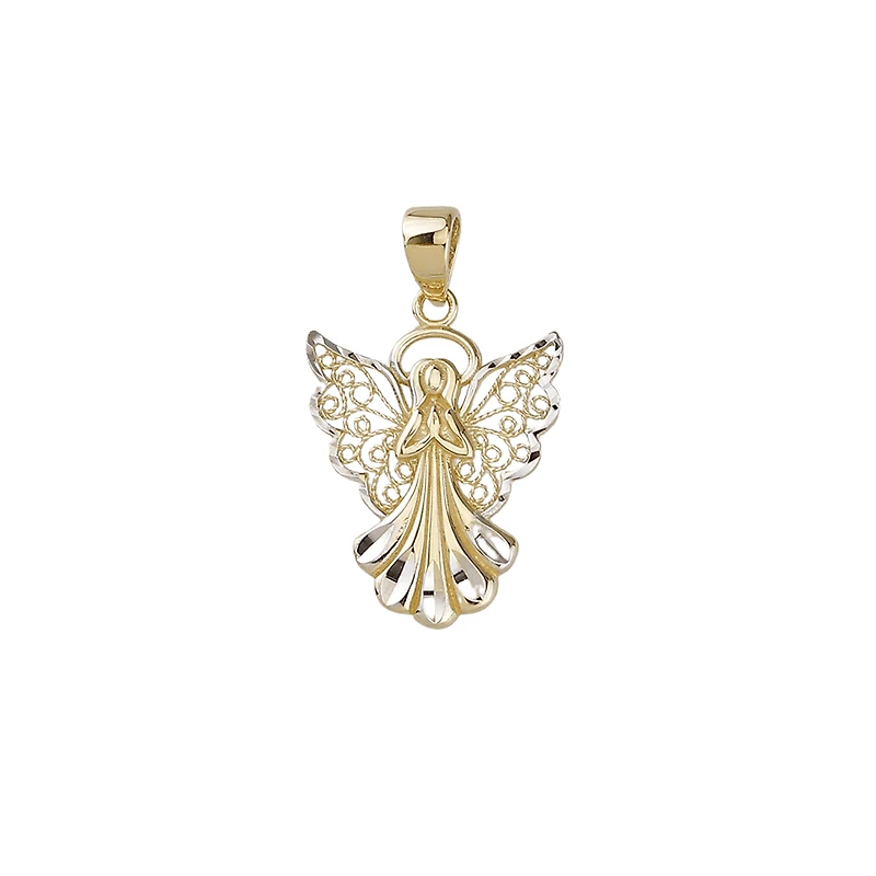 PENDENTIF OR JAUNE 10K