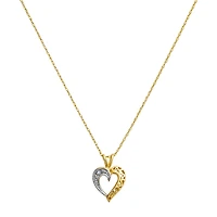 HEART PENDANT IN 10K YELLOW GOLD