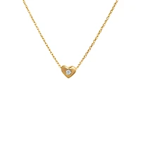 10K YELLOW GOLD PENDANT