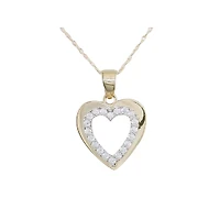PENDENTIF EN OR 2 TONS 10K
