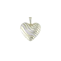 PENDENTIF COEUR EN OR JAUNE 10K