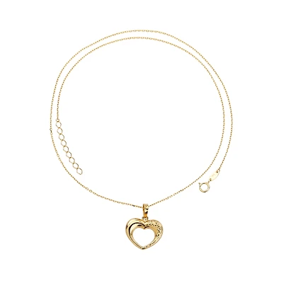 10K YELLOW GOLD PENDANT