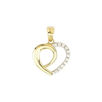 PENDENTIF OR JAUNE 10K