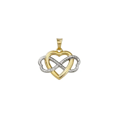 PENDENTIF OR 2 TONS 10K