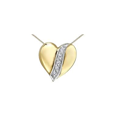 10K YELLOW GOLD PENDANT