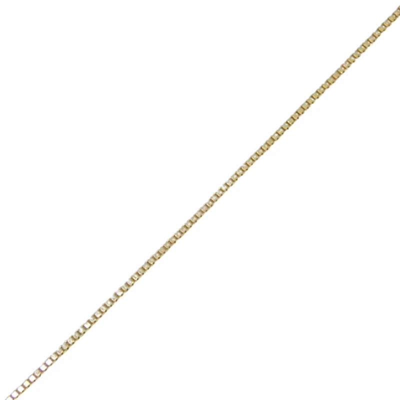 10K YELLOW GOLD CHAIN -16''X0.5MM