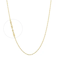 10K YELLOW GOLD CHAIN – 20’’X1MM