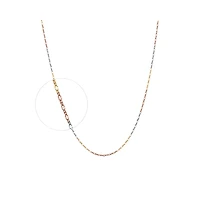 10K GOLD CHAIN - 12''X1MM