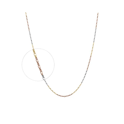 10K GOLD CHAIN - 14''X1MM