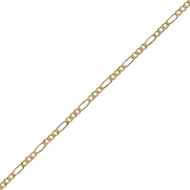 YELLOW GOLD BRACELET – 7.25’’X3MM