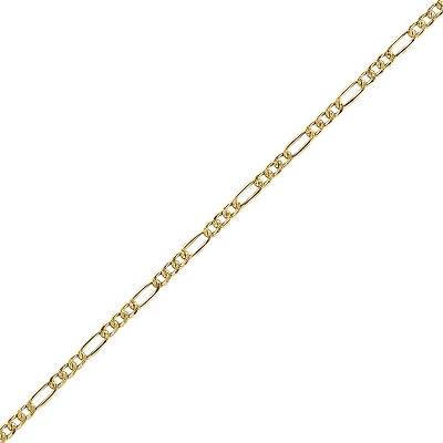 YELLOW GOLD BRACELET – 7.25’’X3MM