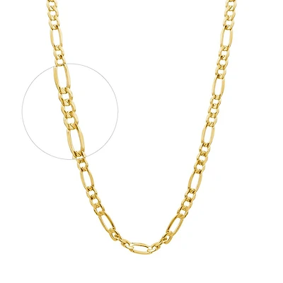 10K YELLOW GOLD CHAIN- 20’’X4MM