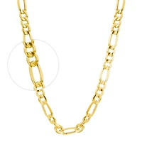 10K YELLOW GOLD CHAIN - 22 "X5MM