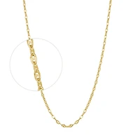 GOLD ANKLE CHAIN- 10’’X1MM