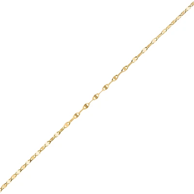 YELLOW GOLD BRACELET – 7.25’’X2MM