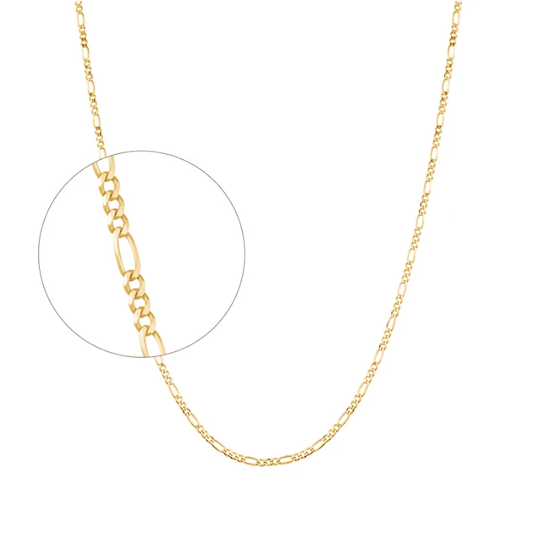 10K GOLD BRACELET - 7.25''X1.6MM