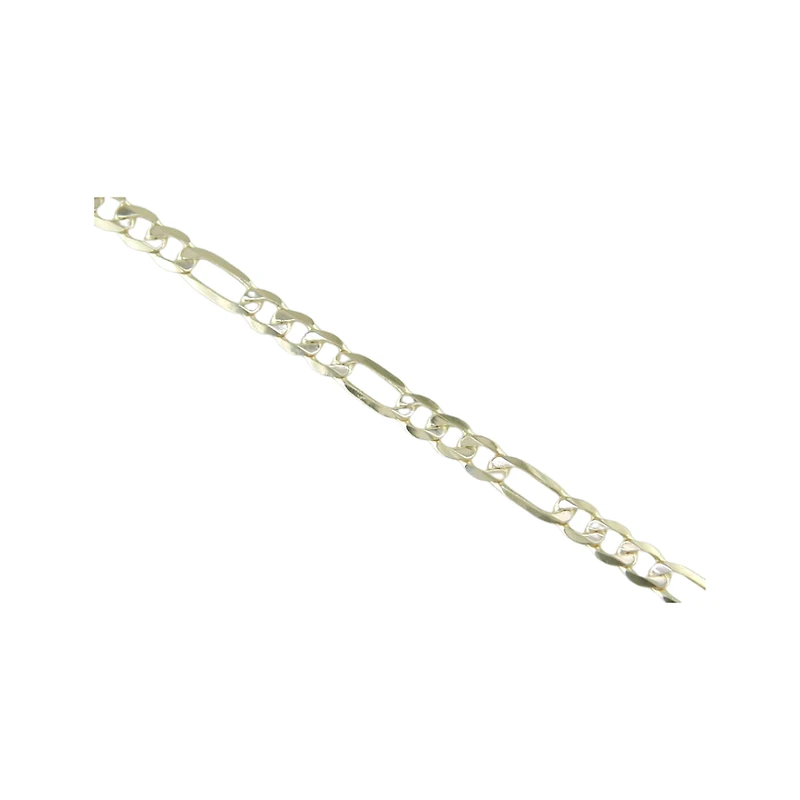 10K GOLD ANKLET CHAIN - 10''X2.6MM