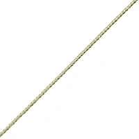 YELLOW GOLD BRACELET 7.25''X1MM