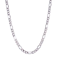 10K WHITE GOLD CHAIN – 18’’X4MM