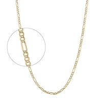 CHAÎNE DE CHEVILLE EN OR - 10’’X2MM
