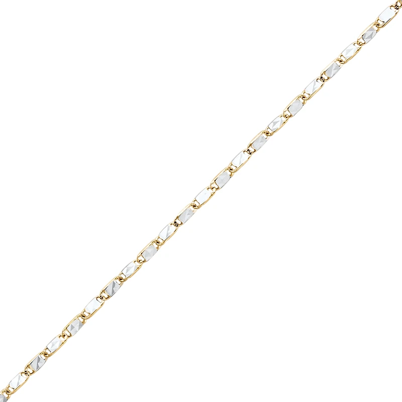 YELLOW GOLD CHAIN – 7.25’’X1MM