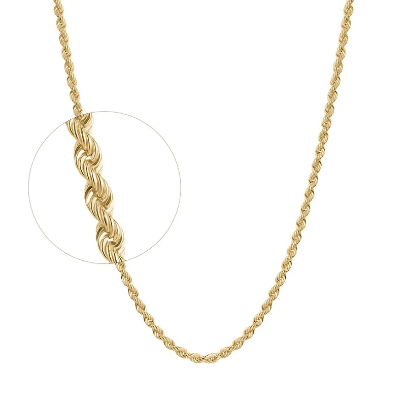 10K YELLOW GOLD CHAIN – 18