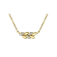 COLLIER À DIAMANTS EN OR 10K