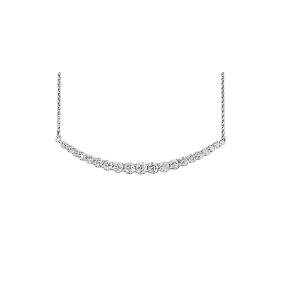 COLLIER À DIAMANTS EN OR 10K