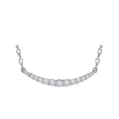 COLLIER À DIAMANTS EN OR 10K