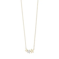COLLIER EN OR JAUNE 10K – 17