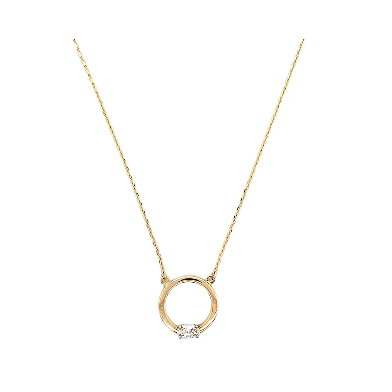 10K 2-TONE GOLD NECKLACE – 18’’