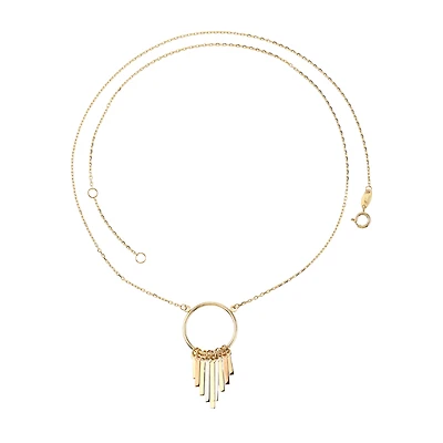 COLLIER EN OR 3 TONS 10K – 18’’